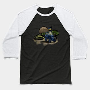 Tractor and tank Baseball T-Shirt